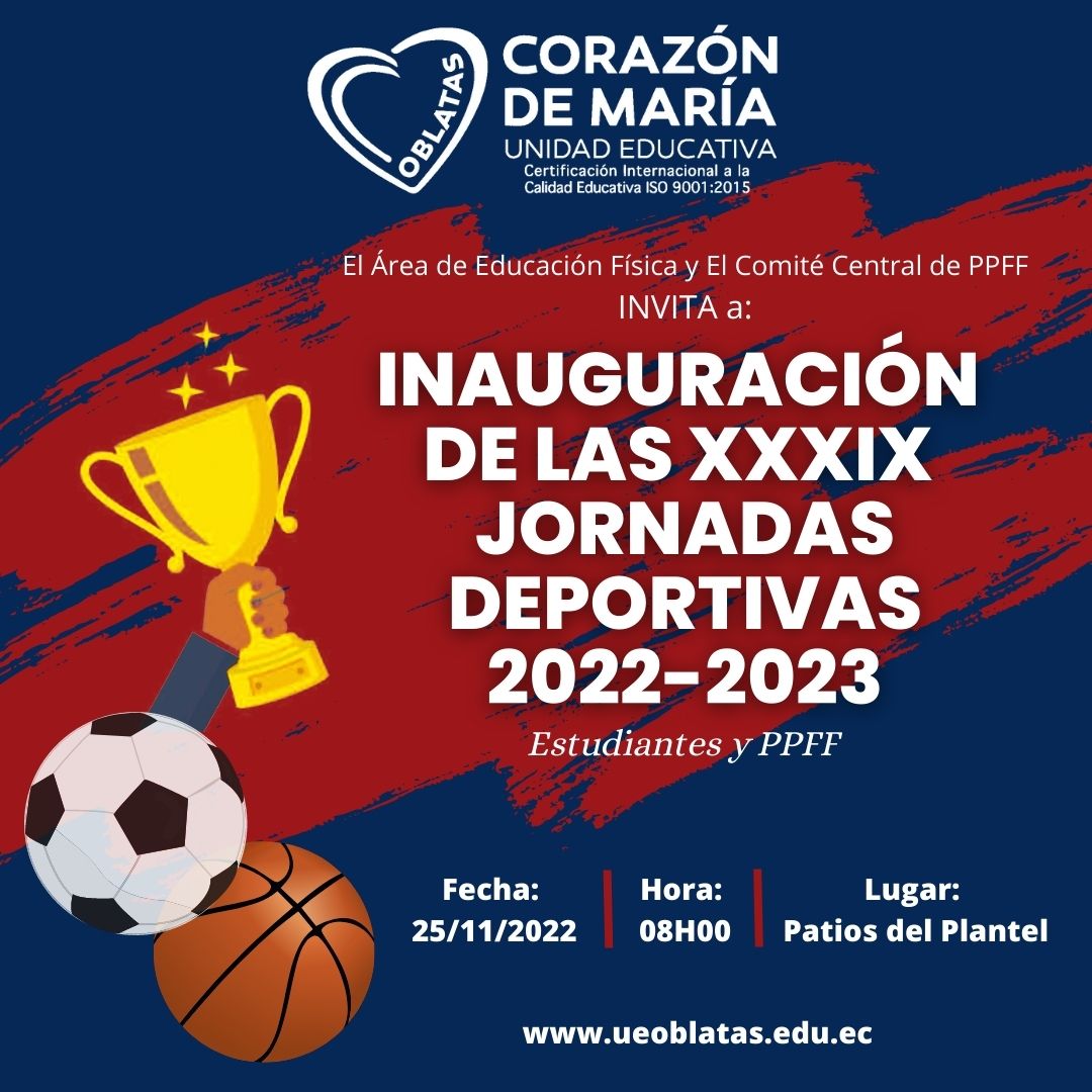 XXXIX Jornadas Deportivas 2022-2023